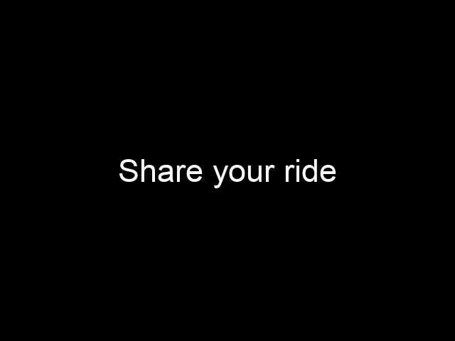 Share your ride